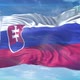 4K 3D Slovakia Flag 