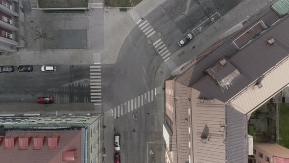 Empty Street in Stockholm During COVID-19 Coronavirus Outbreak