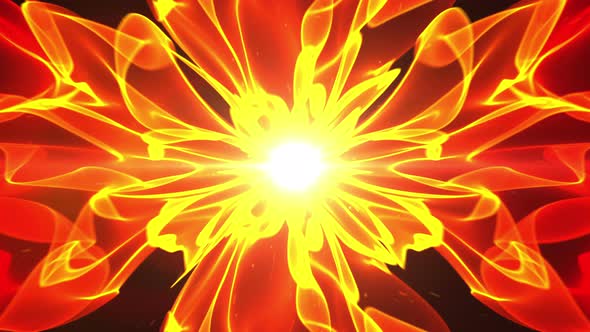 Fire Energy Flow Background