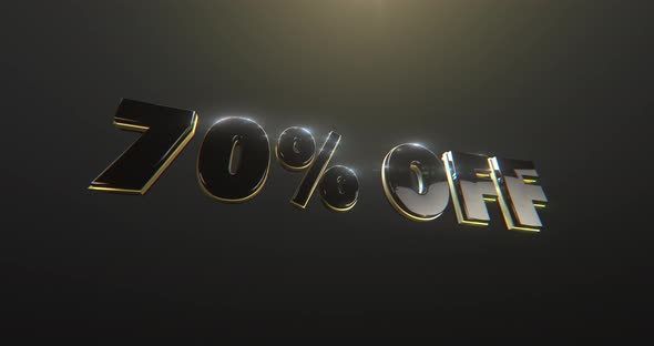 70% Off Title - 4K alt