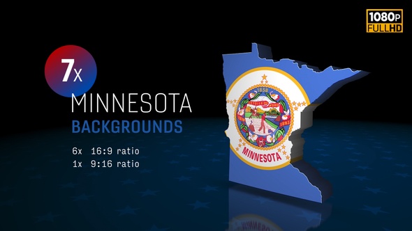 Minnesota State Election Backgrounds HD - 7 Pack