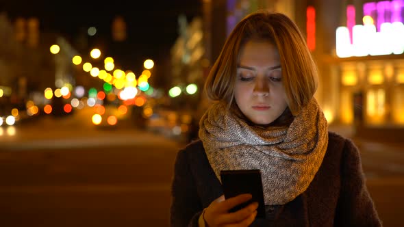 Midnight Girl Uses A Smart Phone 5 alt