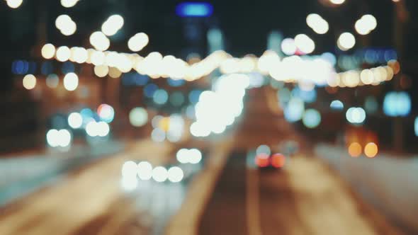 Everyday Car Traffic in City alt