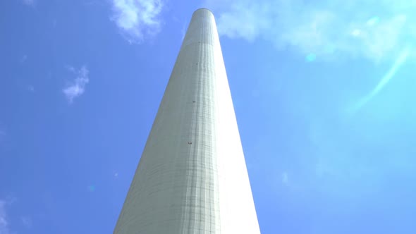 Factory Tower Ozone Damaged