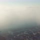 Aerial view; touristic capital of Portuguese over the fog; sunrise time in Lisbon - VideoHive Item for Sale