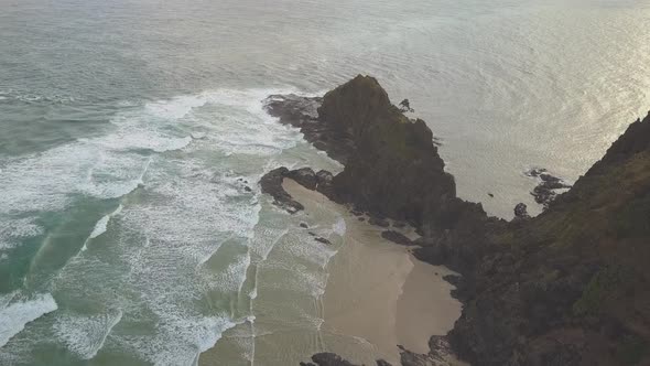 Coast of New Zealand from air alt