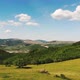 Beautiful landscape hills fields of Brus village, Kosovo - VideoHive Item for Sale