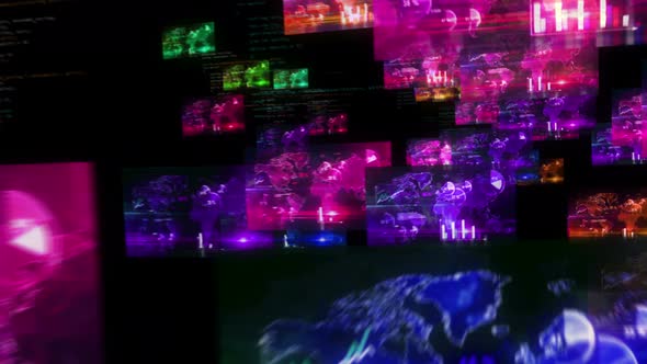 Charts and graphs on screens alt