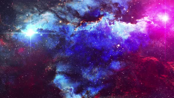 Abstract Space Galaxy Motion Background 4k, Motion Graphics 