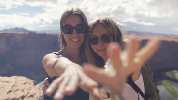 Happy People in Grand Canyon
