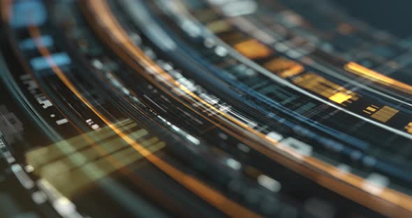 Abstract crypto data mining on blockchain technology. alt