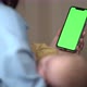 Mother with Sleep Baby Having Video Chat Using Smartphone - VideoHive Item for Sale