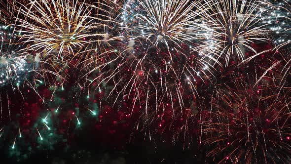 New Year Eve Christmas Fireworks with Numbers 2022 From Volleys alt