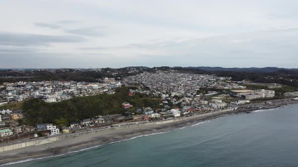 Skyline Aerial view in Kamakura alt
