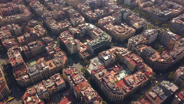 Typical Square Quarters of Barcelona alt