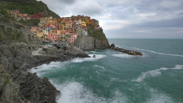 Manarola Timelapse Cinque Terre alt