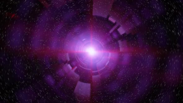 Travel Inside a 3d Artistic Wormhole Tunnel alt