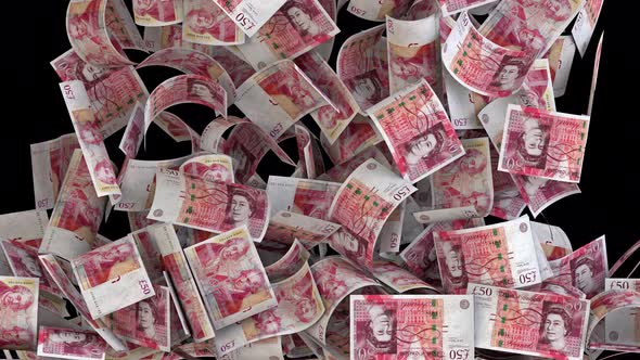 Falling GBP Bills Money Transition