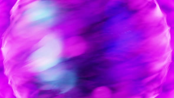 Bright Colorful Abstract Stylized Bubble Motion Graphics Background Loop