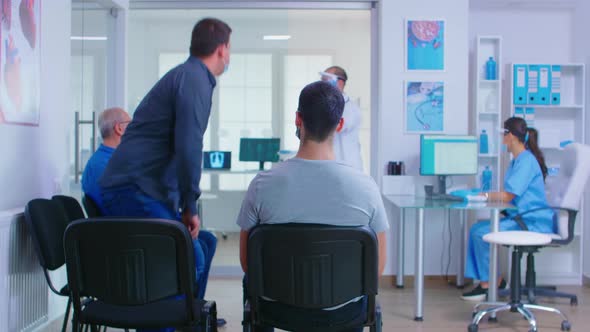 Modern Clinic Reception and Waiting Area alt