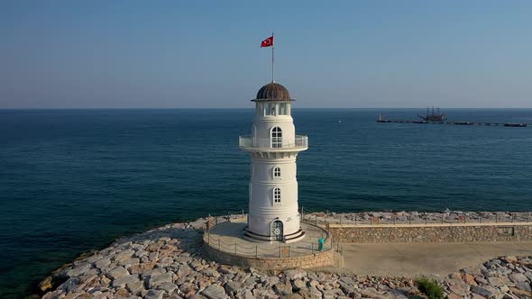 Lighthouse in the Port alt