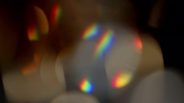 Multicolored Light Leaks Footage on Black Background Lens Flare Leak Burst Overlays Transitions alt