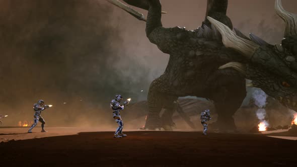 Astronauts Against The Dragon alt