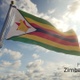 Zimbabwe Flag on a Flagpole - 4K - VideoHive Item for Sale