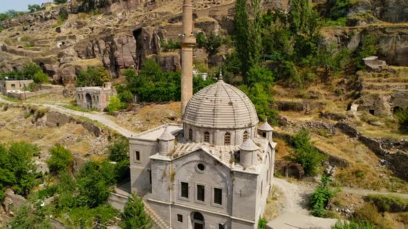 Aerial View Historic Church alt