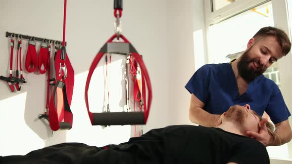 Neck Pain Chiropractic Back Adjustment alt