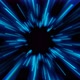 Digital Blue Tunnel Background 4K - VideoHive Item for Sale