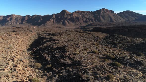 Volcanic Desert Land
