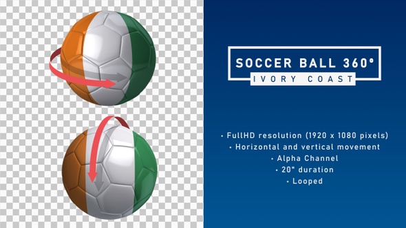 Soccer Ball 360º - Ivory Coast