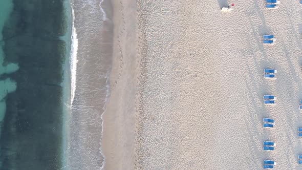 Vertical Video Beach at the Seaside Resort Town alt