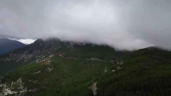 Autumn Forest Aerial View 4 K alt