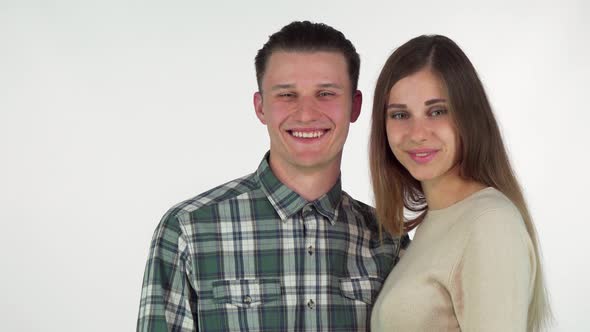 Beautiful Woman Displaying Friendzone with Her Male Friend alt