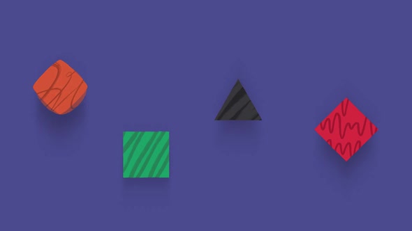 Geometric Pieces Changing Shapes alt