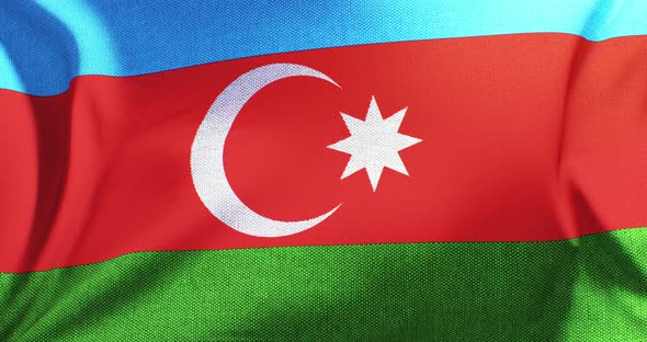Azerbaijan - Flag - 4K alt