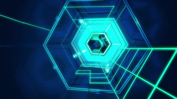 Neon Tunnel HD Loop alt