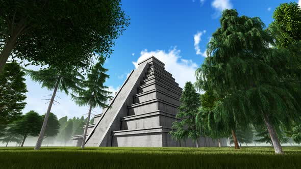 Mayan Pyramid Background alt