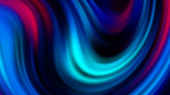 Seamless Loop in  Creative Design of 3d Background with Neon Colors and Liquid Gradients