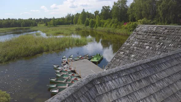 Landscape Of Rich Green Kaniera Fields At Kemeri Park Latvia alt