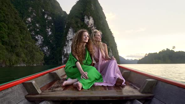 Wind Blowing on Models' Hair alt