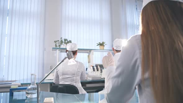 The Research Team Carried Out Research in a Chemistry Lab alt