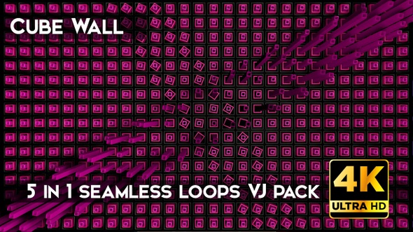 Cube Wall VJ Loops alt