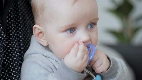 Baby With Soother
