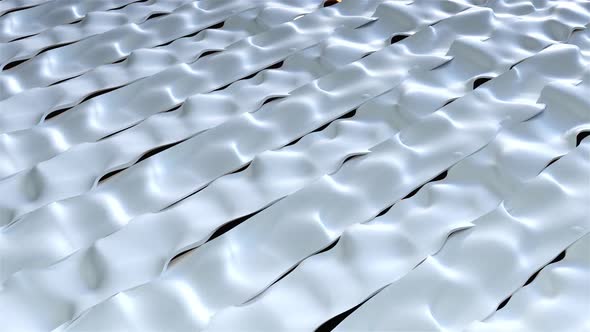 Wavy Wiggling Strips of Techno Covering alt