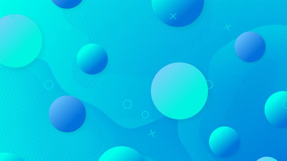 Gradient Background With Circles alt
