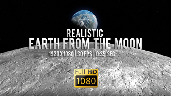 Earthrise - Planet Earth Seen From The Moon