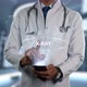 X Ray Male Doctor Hologram Treatment Word - VideoHive Item for Sale